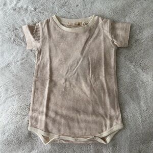 NWT - Native Brown Cotton Onesie